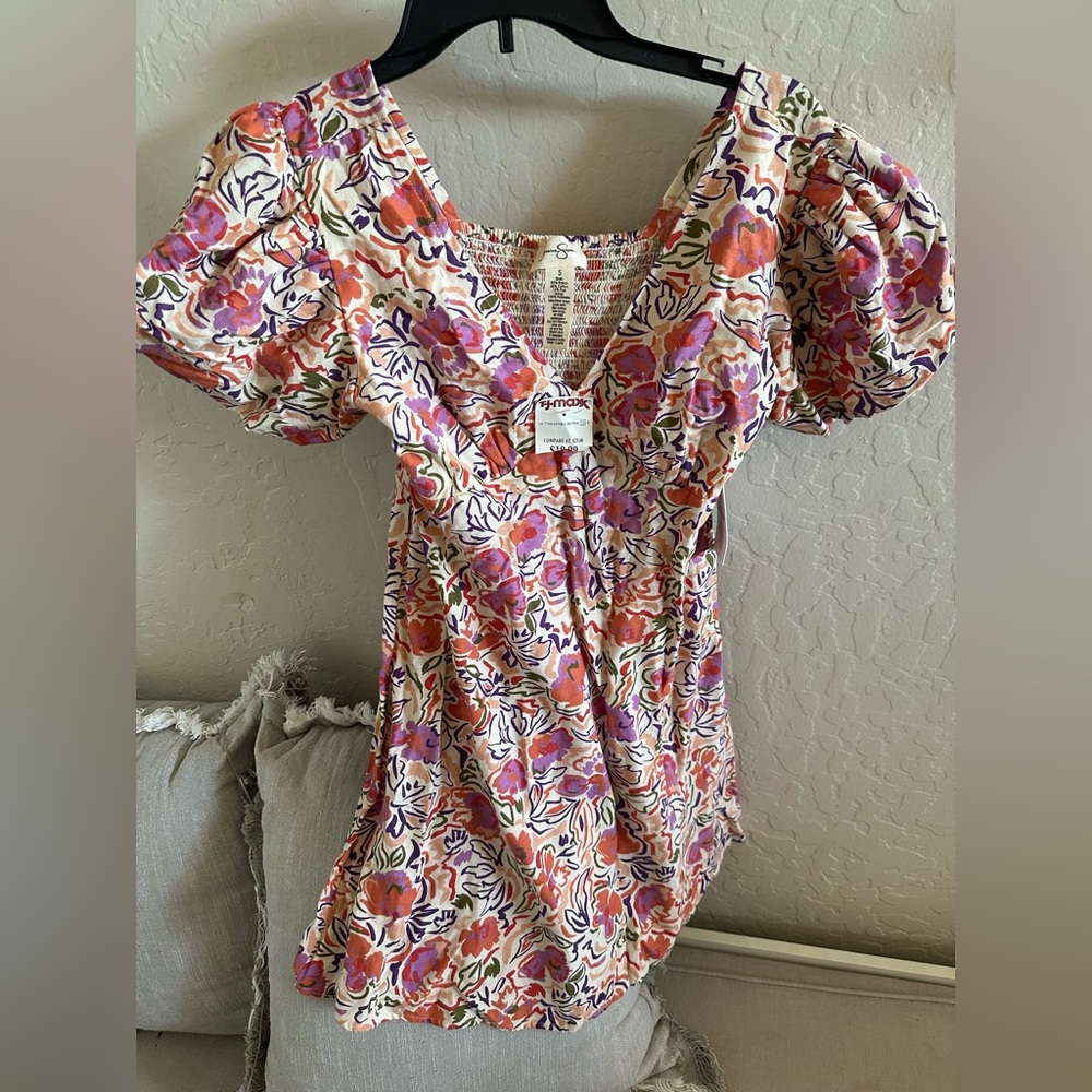 Jessica Simpson Multicolor Floral Dress